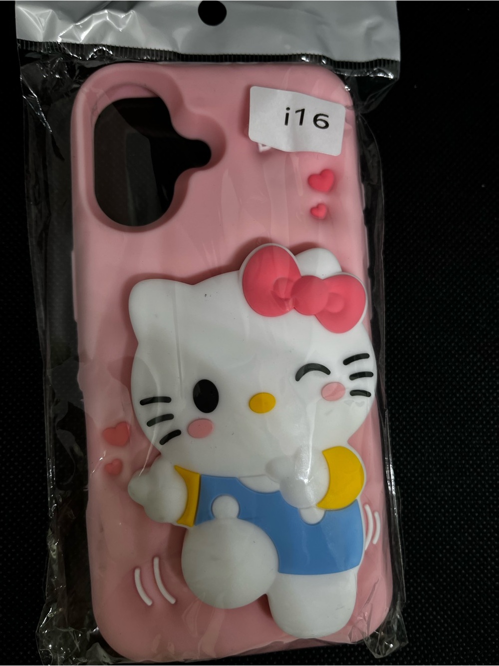 Cute Pink Kitty Silicone Phone Case - Hello-Inspired Design